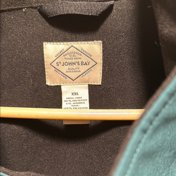 St. John's Bay Men's Dark Teal Vest - Picture 2 of 7